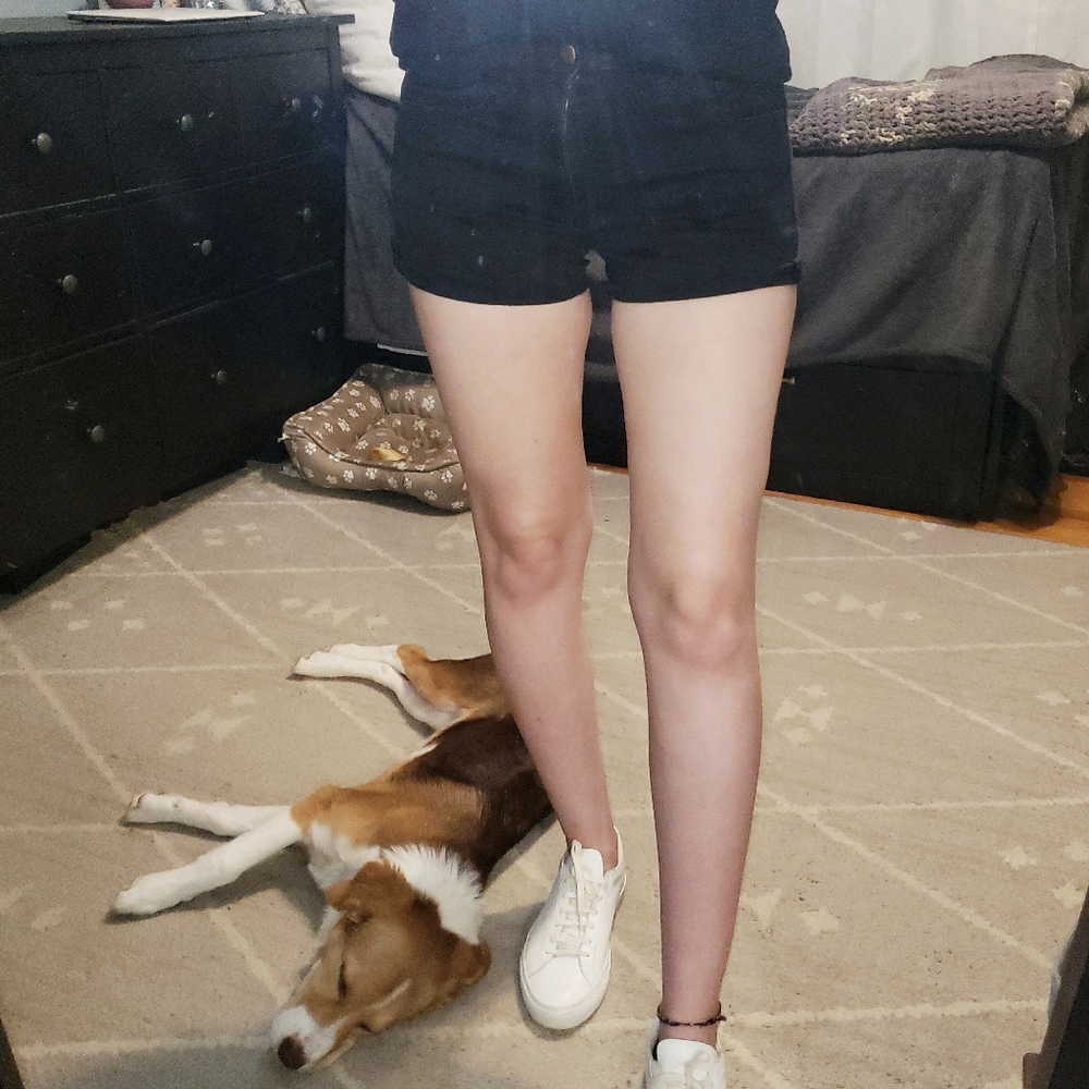 American Eagle High-Rise Shortie Shorts